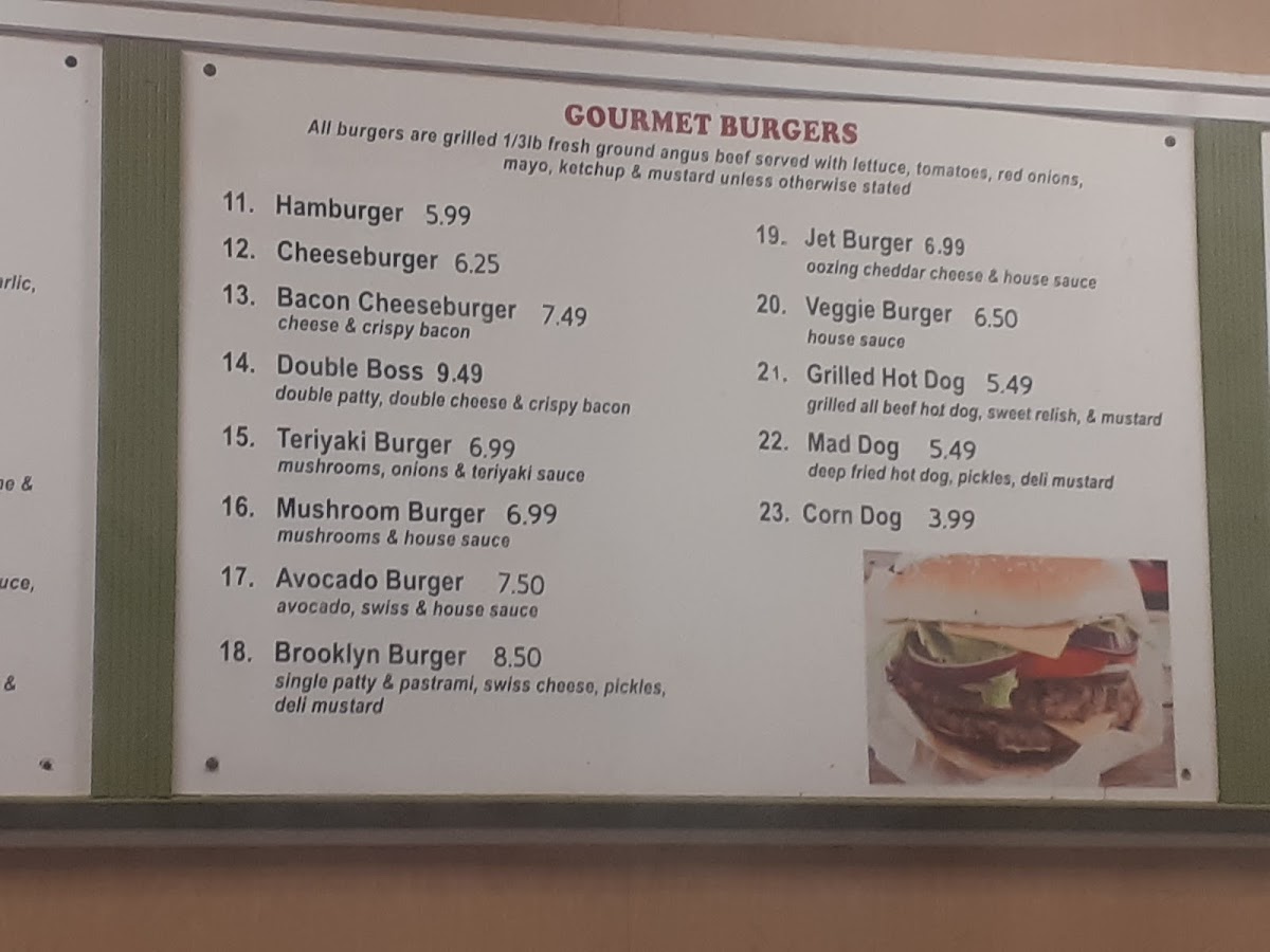 Menu Cheesesteak & Grill Stop-10
